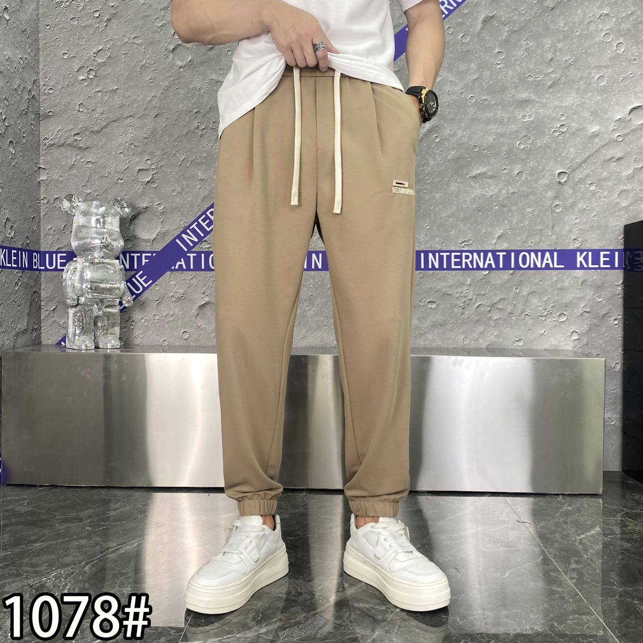 2023夏季新款莫代尔长裤休闲裤1078