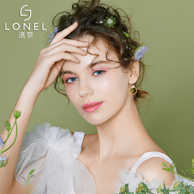 Lonel/洛奈 铜合金耳饰 缤纷轻奢时尚百搭耳钉HSC00825-060902-J