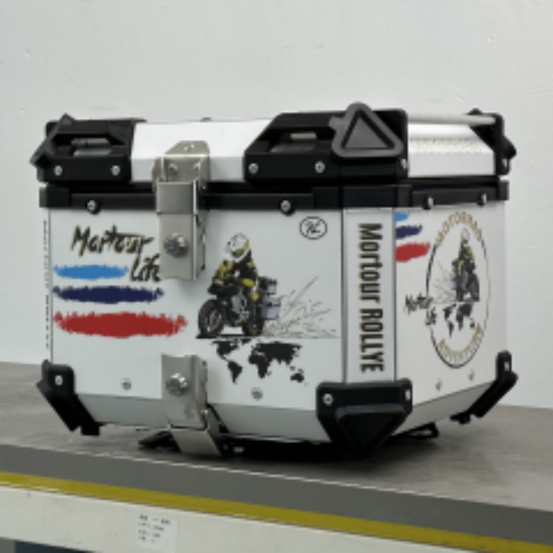 东升汇网红十号专用铝合金尾箱大号踏板车后备箱加厚电动车后备箱