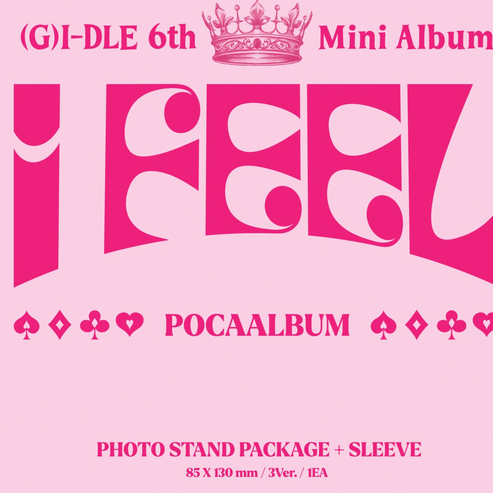 (G)I-DLE 女娃合集迷你6 I FEEL 小卡抽抽