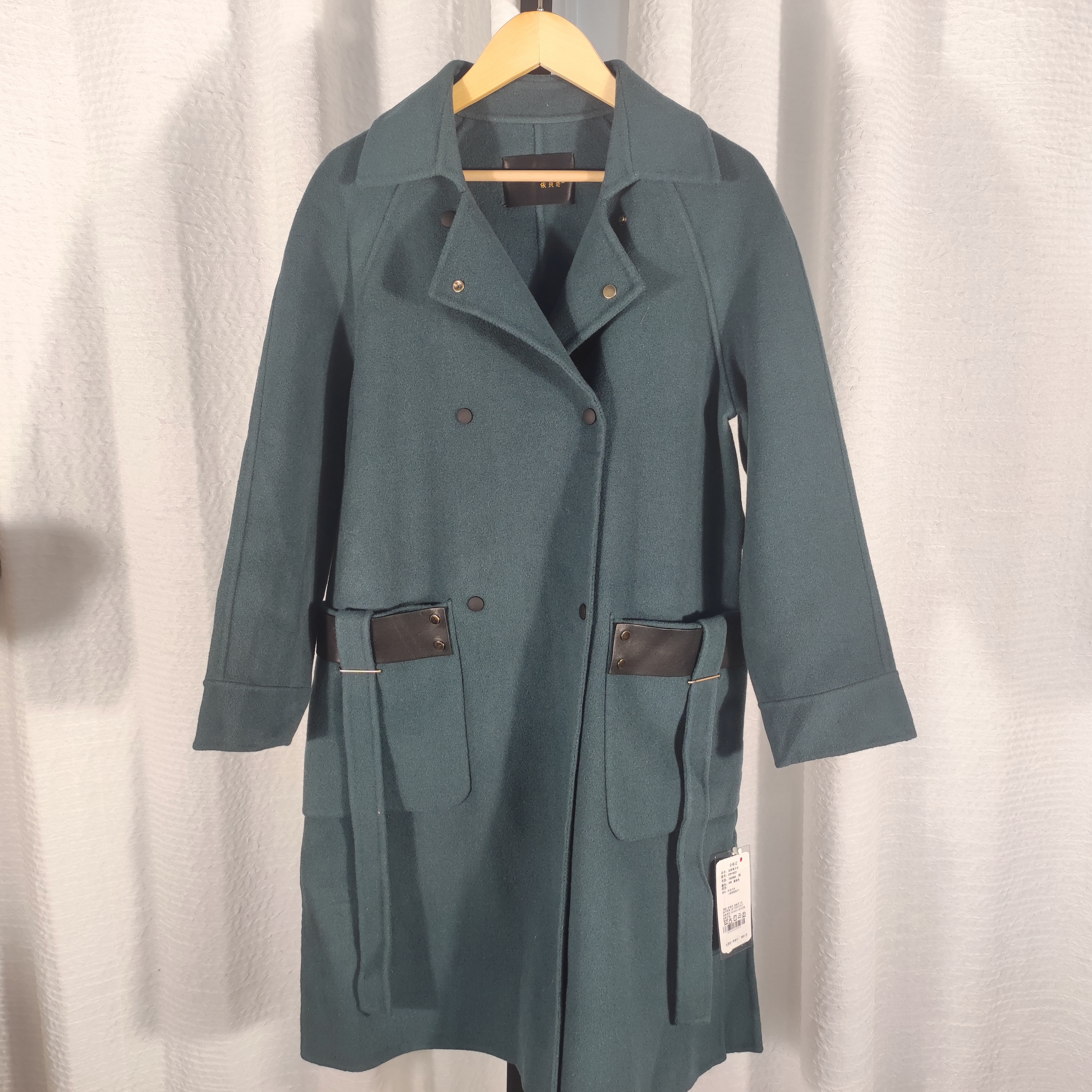 【田园刘娟-服装】EC918022双面呢大衣