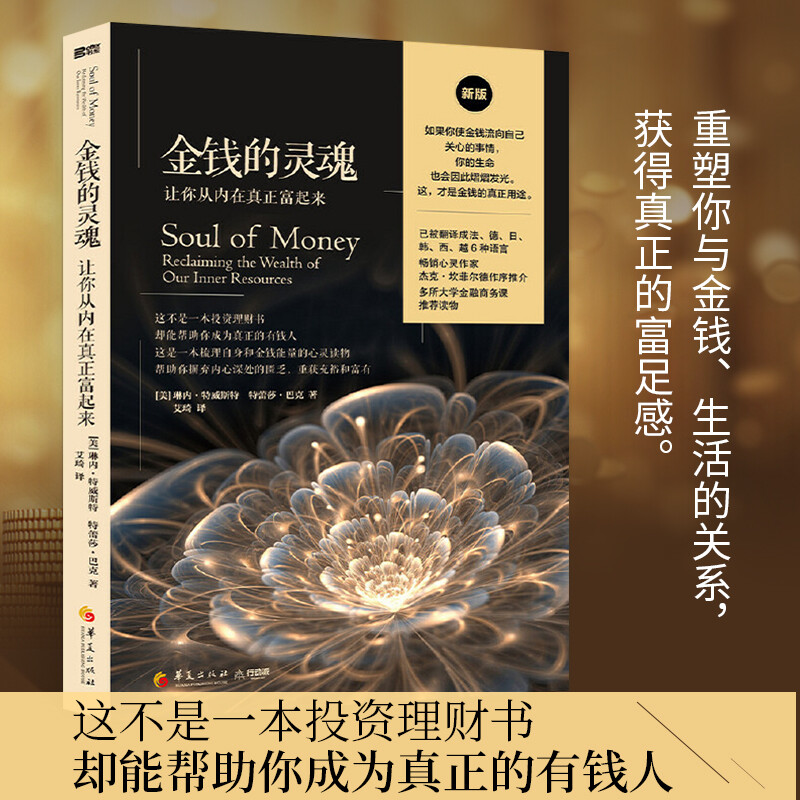 现货正版 金钱的灵魂让你从内在真正富起来通俗心灵读物经济学书