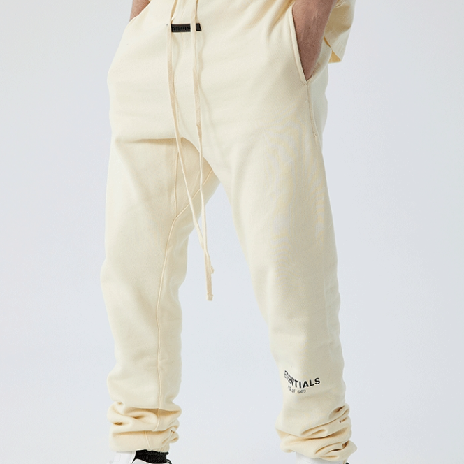 FOG FEAR OF GOD20s小腿运动休闲直筒束口卫裤美式抽绳宽松