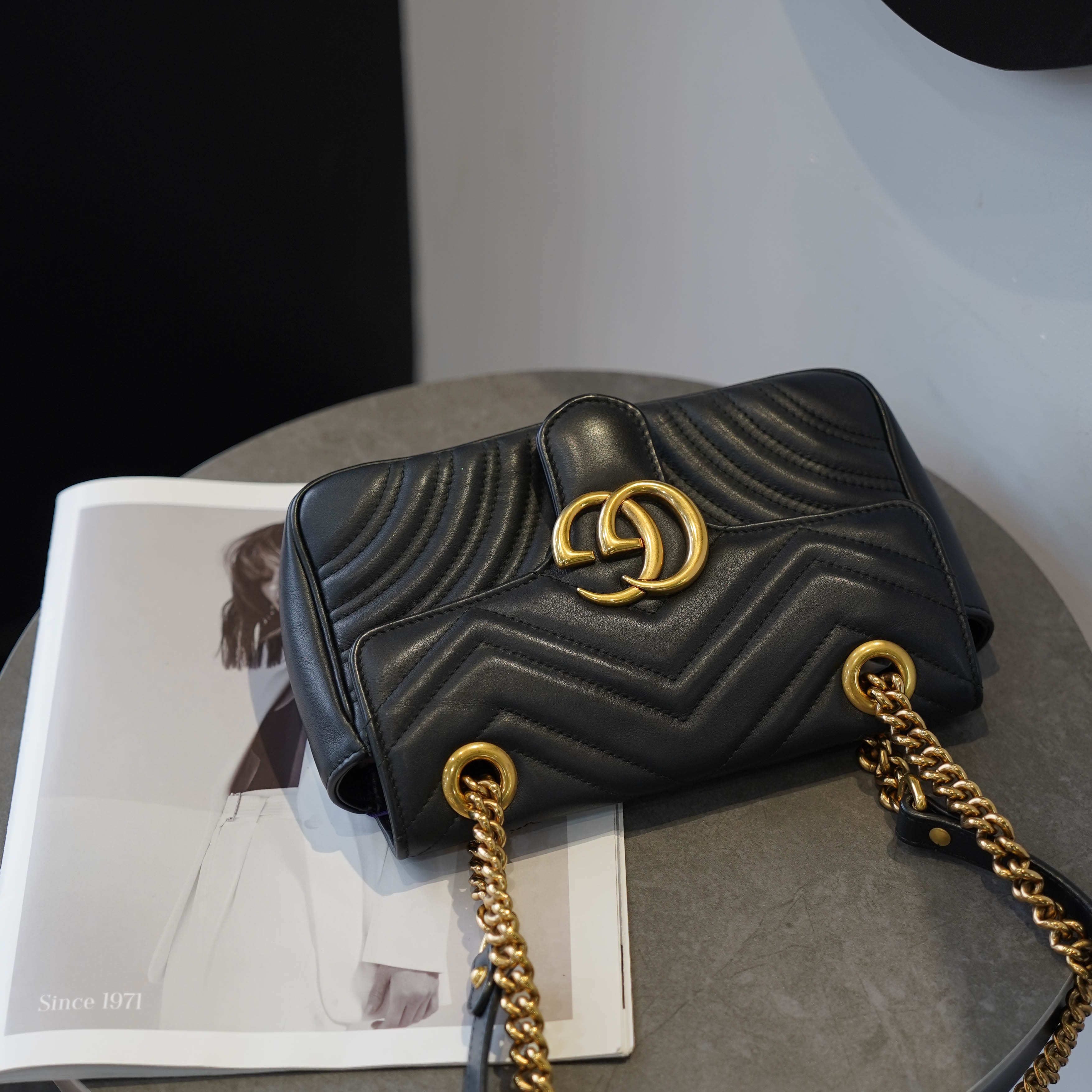 95新 GUCCI/古驰 大有/Gucci马蒙22单肩包/73772