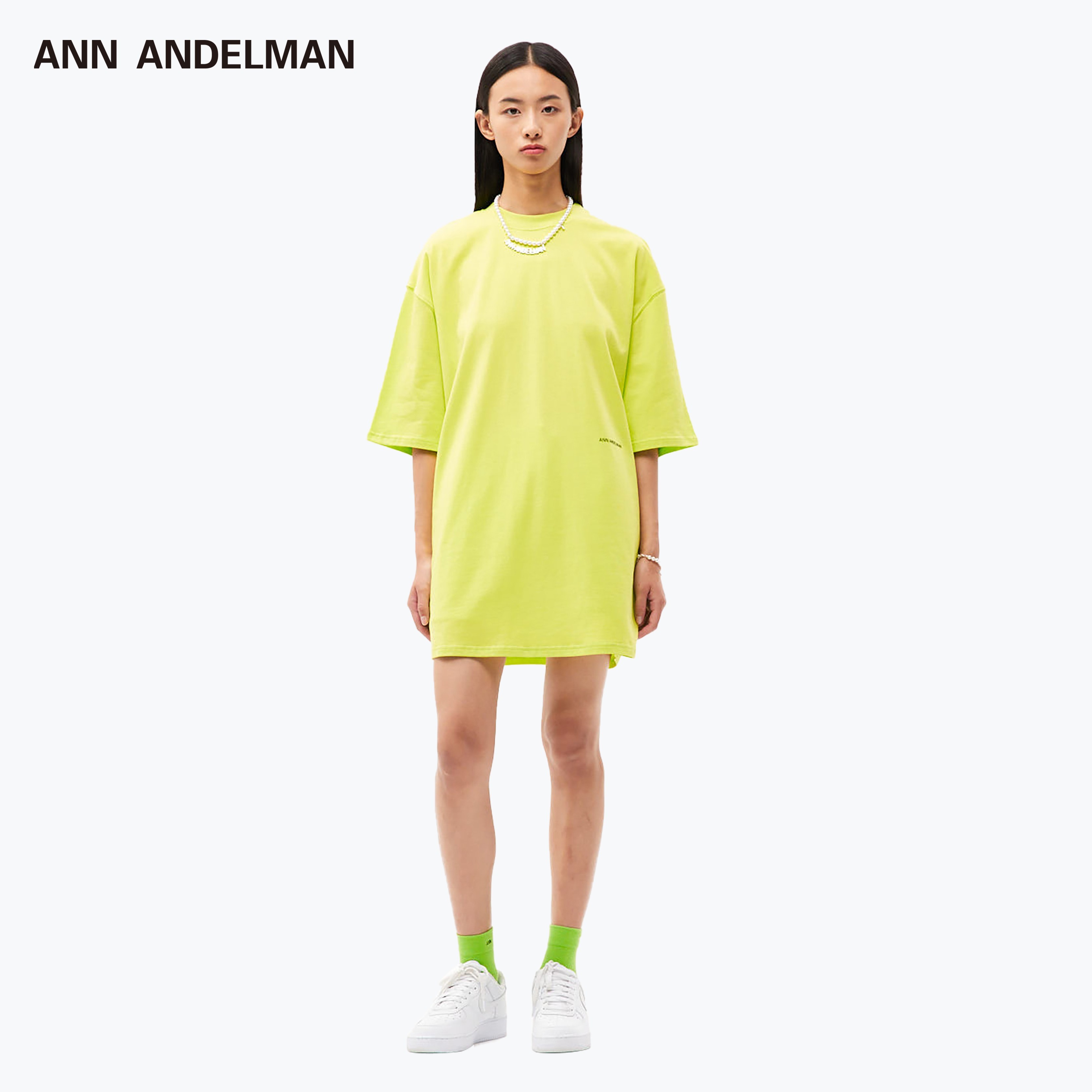 圆领T恤男女同款运动休闲宽松五分袖简约上衣夏季