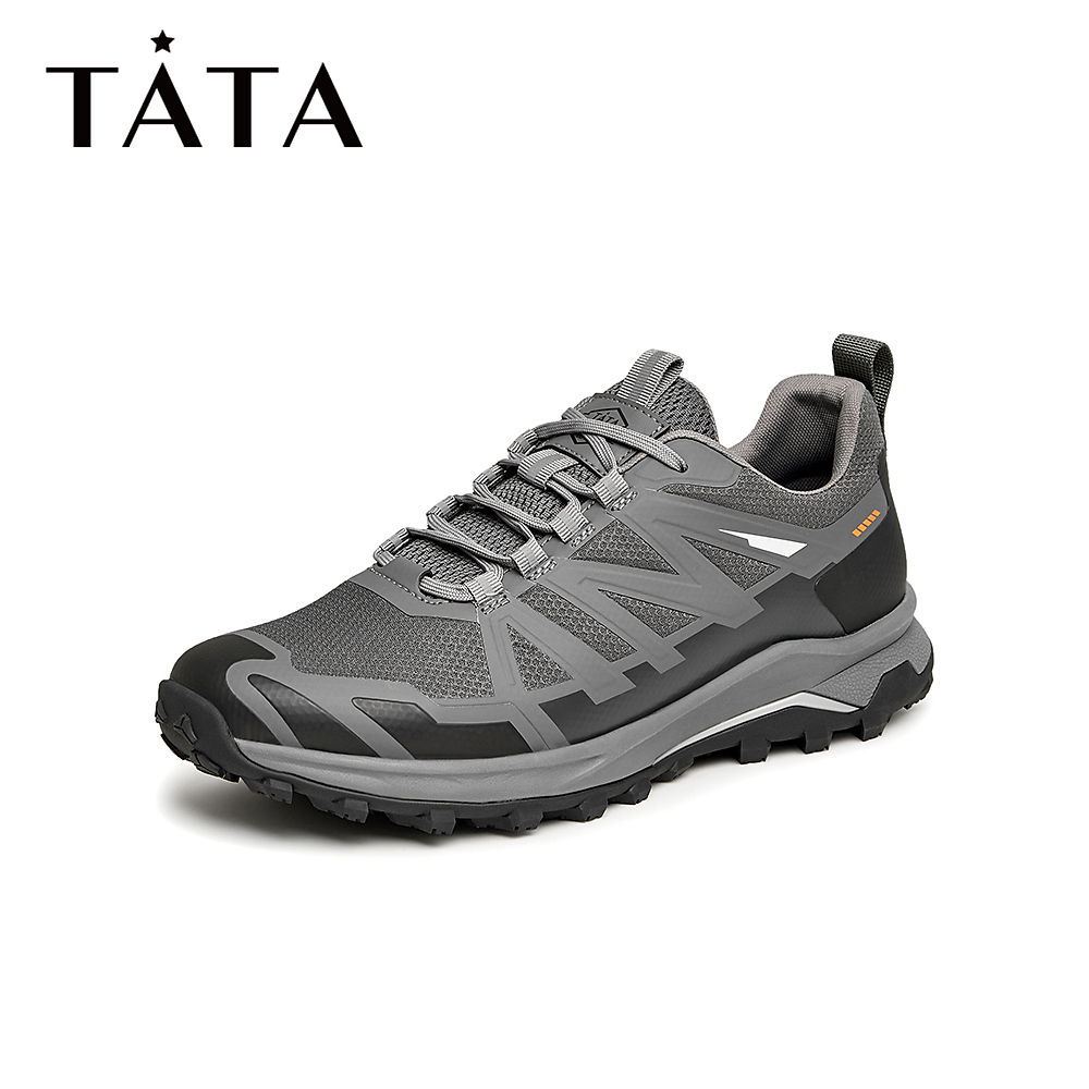 Tata/他她高端轻奢时尚百搭拼接舒适休闲运动鞋男鞋OAY01CM3