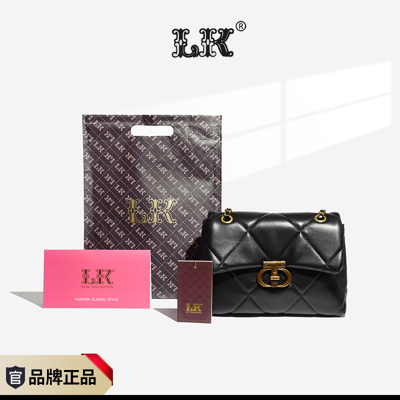 经典简约秋冬时尚百搭新款秋冬女士百搭菱格手提斜挎包048