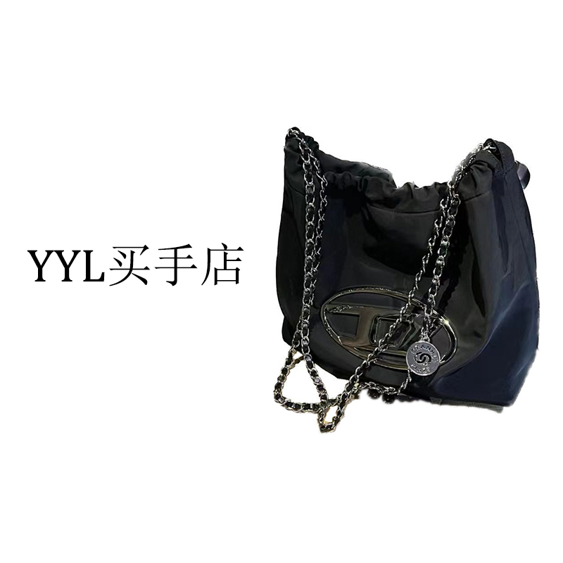 【YYL】牛津布叮当休闲包女大容量通勤大包托特包斜挎包链条流浪包