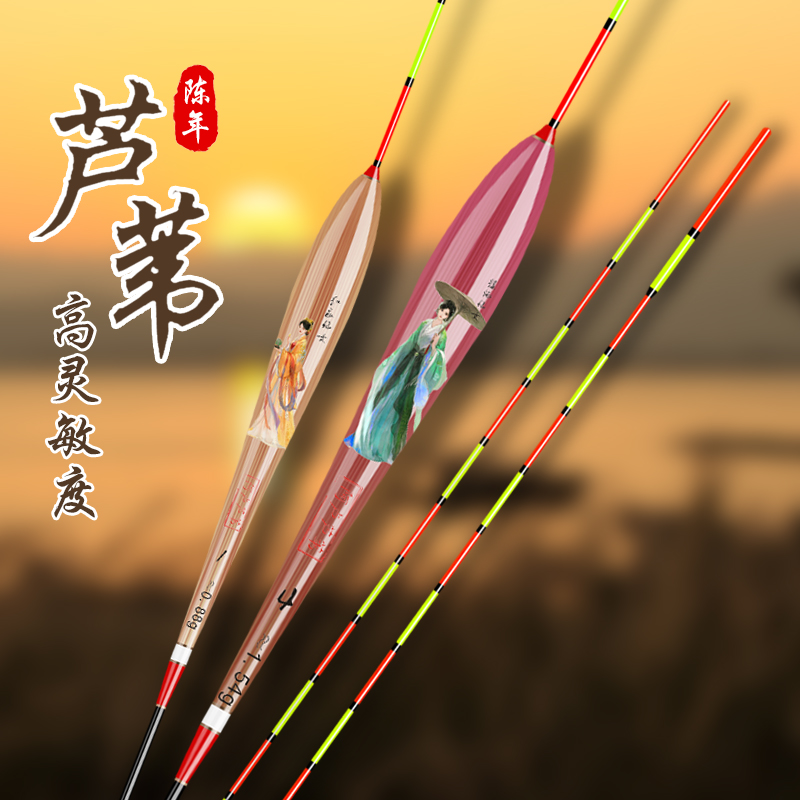 小碎目加粗尾浮漂高灵敏清晰醒目鲫鱼鲤鱼休闲野钓综合混养鱼漂