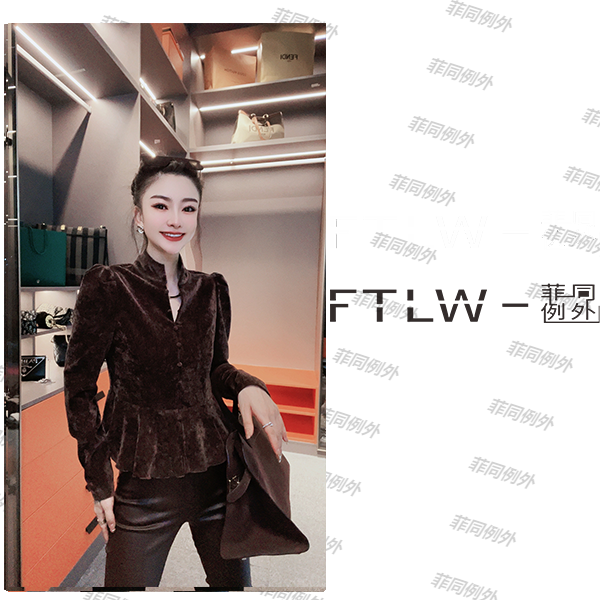 【FTLW】-显瘦百搭纯色保暖时尚秋冬T恤-1044