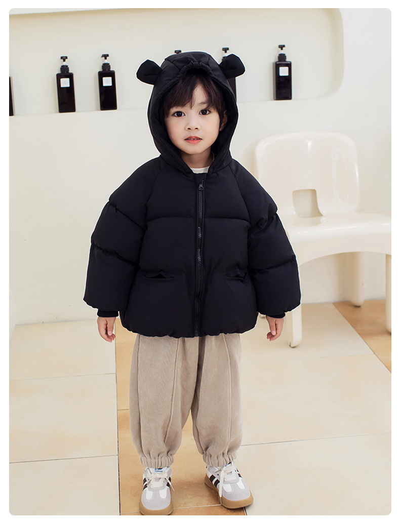 儿童棉服男童棉衣新款女宝宝加厚外套冬装棉袄保暖上衣婴儿衣服潮