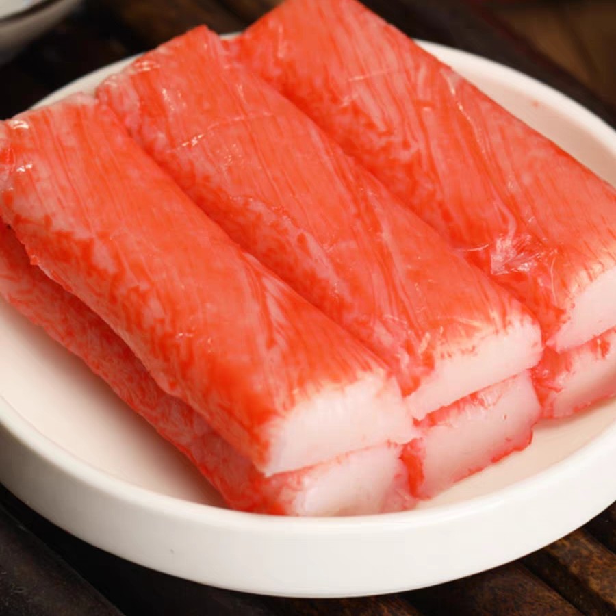 g.木大姐连云港 手撕鳕鱼蟹味柳零食90g/包 到手12包休闲即食食品