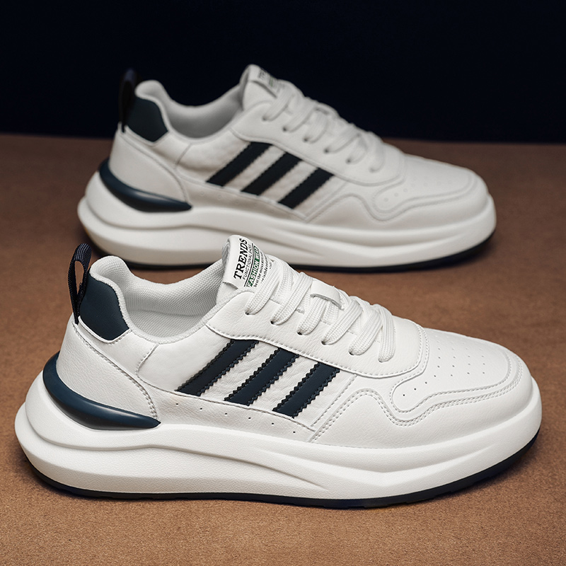 男鞋秋季百搭休闲阿甘板鞋青少年运动增高小白鞋男士高级感潮鞋子