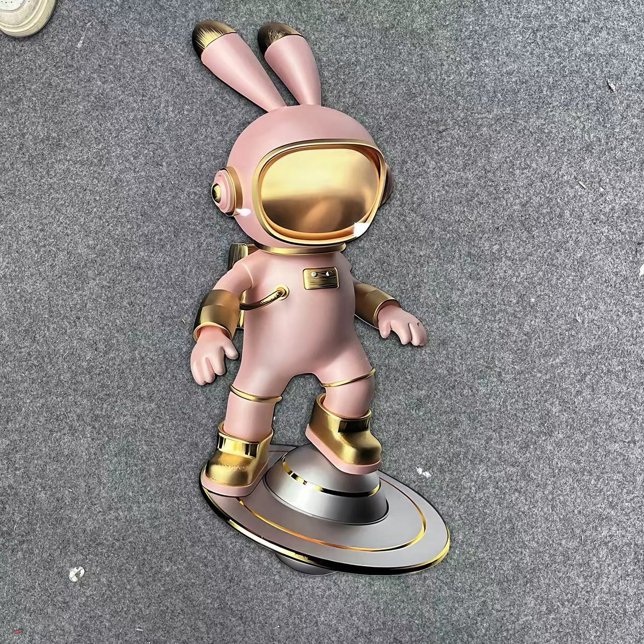 郭兔子装饰画异形挂画卧室卧室餐厅儿童房挂画居家装饰兔子3680