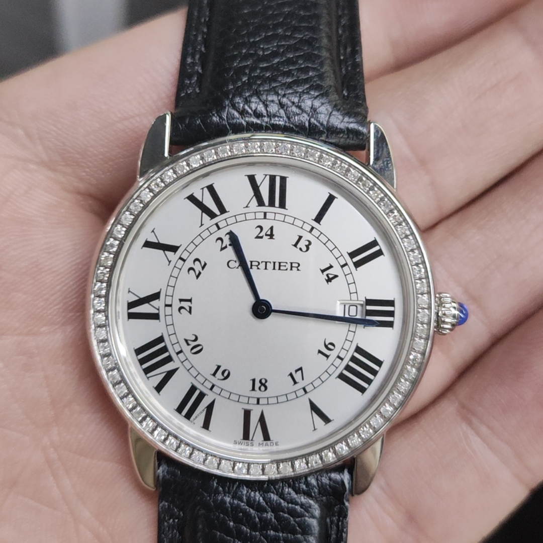 99新 Cartier/卡地亚 系列WSRN0029腕表/后镶钻/WHT018675
