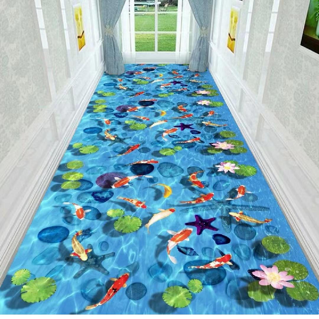 入户进门门垫门口地垫厨房卧室床边毯红地毯楼梯走廊过道地毯定制