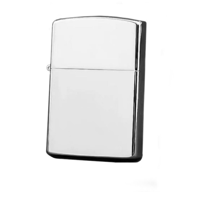 经典方块男士银冰光面煤油打火机老式翻盖复古打火机