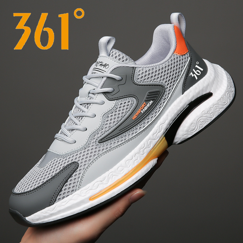 36l度男鞋运动鞋春季2024新款网面跑步鞋软底透气防滑减震休闲鞋