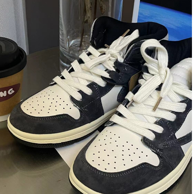 [3MJ]黑白拼接高邦经典款时尚百搭潮流休闲儿童板鞋(酷感满满)