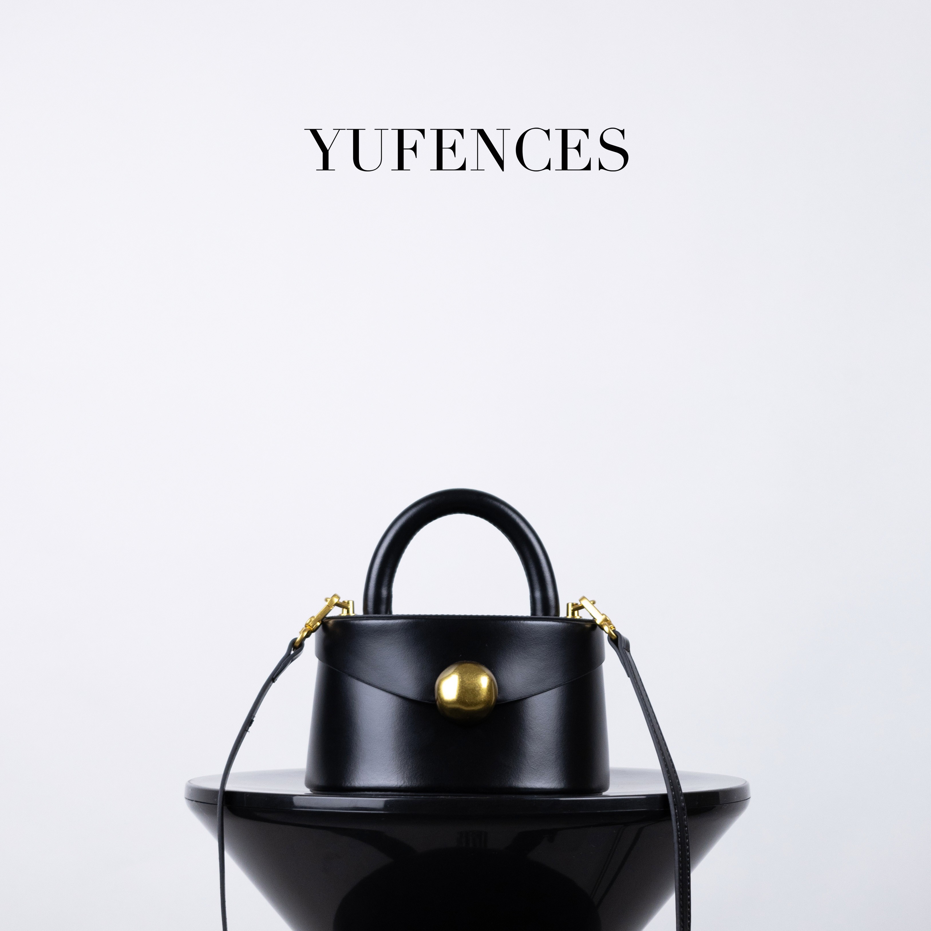 YuFences/与樊 · 原创小众设计 真皮手提斜挎包 - 金豆豆5102