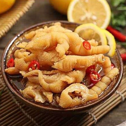 【拍一得二】酸辣无骨鸡爪一罐一斤罐装开袋即食柠檬酸辣无骨鸡爪