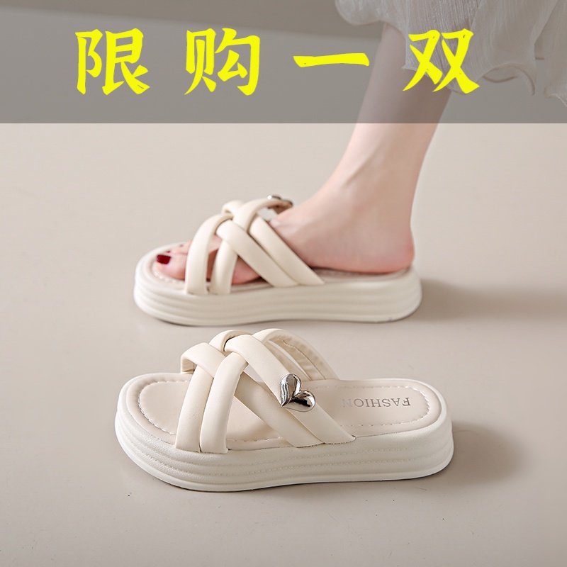 红蜻蜓牌仙女风网红爆款拖鞋女夏季外穿超火软底防滑凉拖2023新