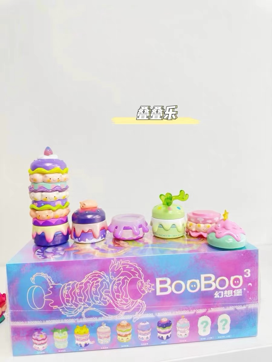 彬彬【拆盒】BOOBOO家族系列幻想堡潮玩盲盒