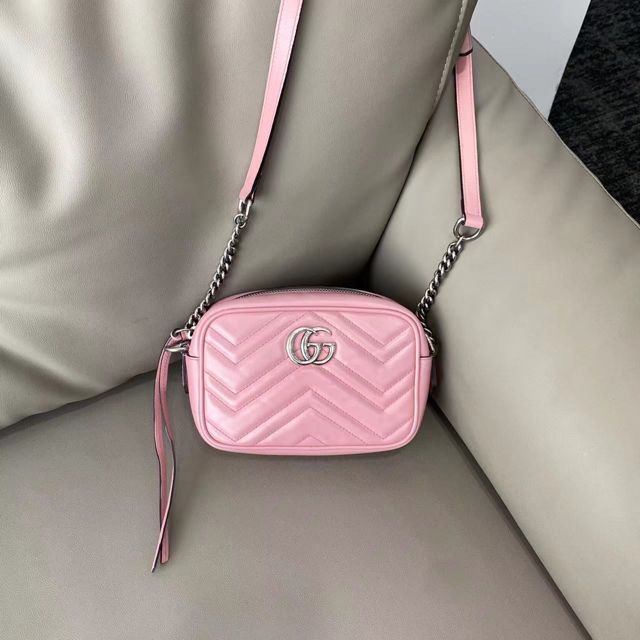 95新 GUCCI/古驰 大有/gucci相机单肩包/QY0093