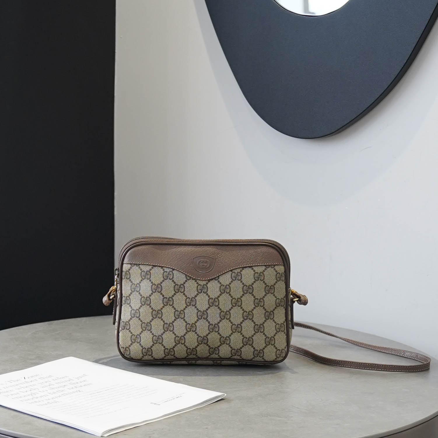 95新 GUCCI/古驰 大有/gucci相机单肩包/H01473/42292
