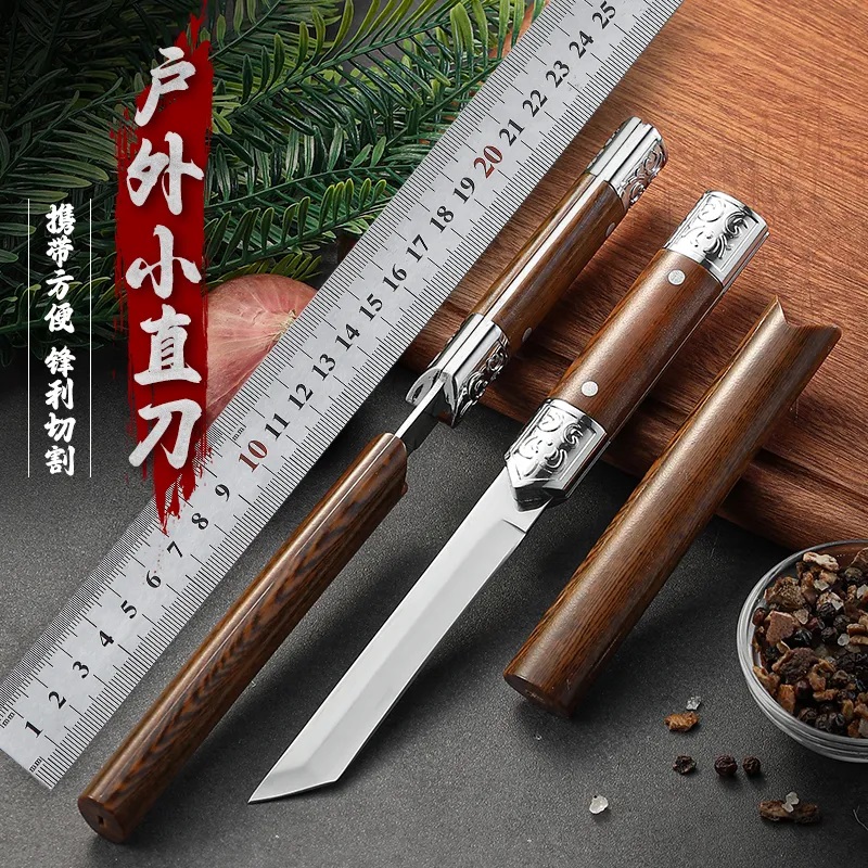 芬凡新款创意小直刀户外精品小刀家用水果刀超锋利厨房瓜果刀
