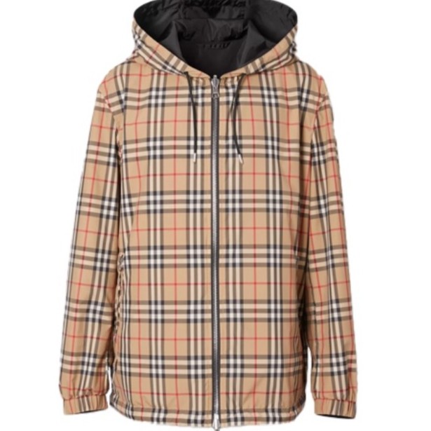 全新未使用 BURBERRY/博柏利 巴宝莉双面格纹两穿外套/梦一专属