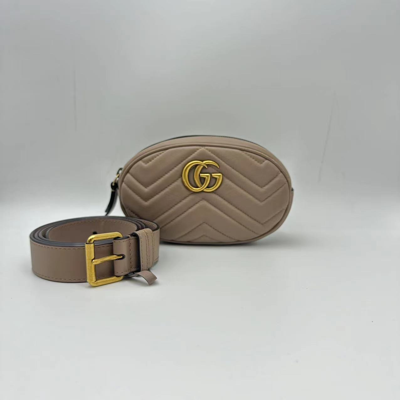 95新 GUCCI/古驰  大全中古/95新/古驰 马蒙腰包/FY 070