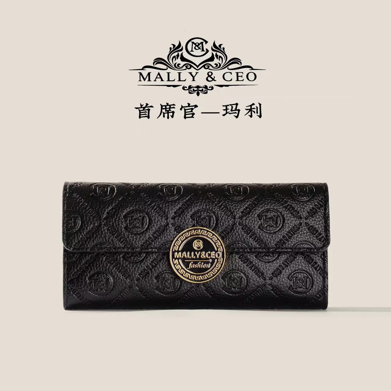 【九儿专属】008新款轻奢时尚高档长款钱包长款女士钱卡一体包包