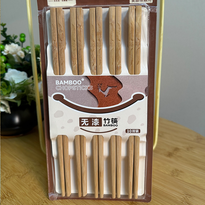 【10双装包邮】家用楠竹无漆  简约置物架商家赞助3