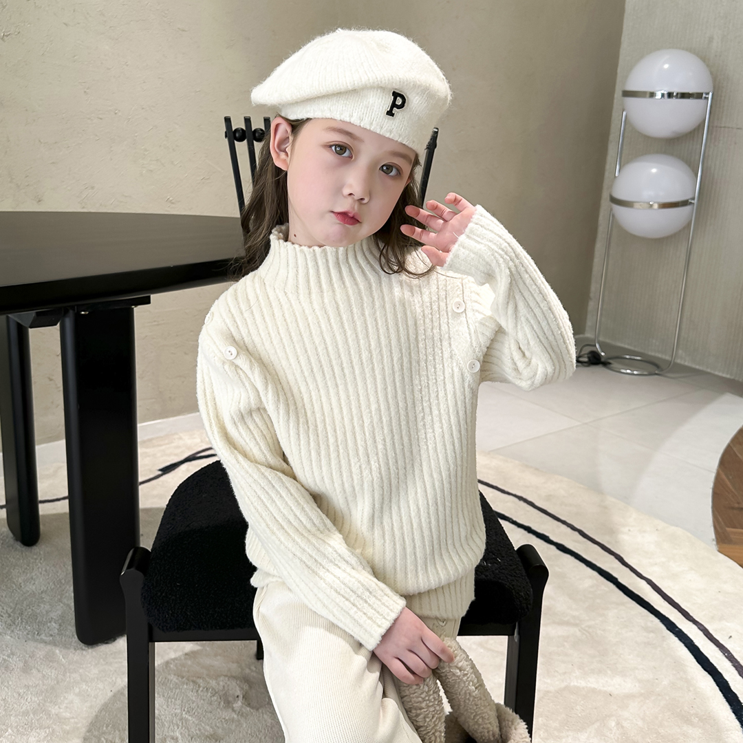 【姗姗】小菲特2179冬季新款女宝宝毛衣女童装儿童毛衣MFYD36019