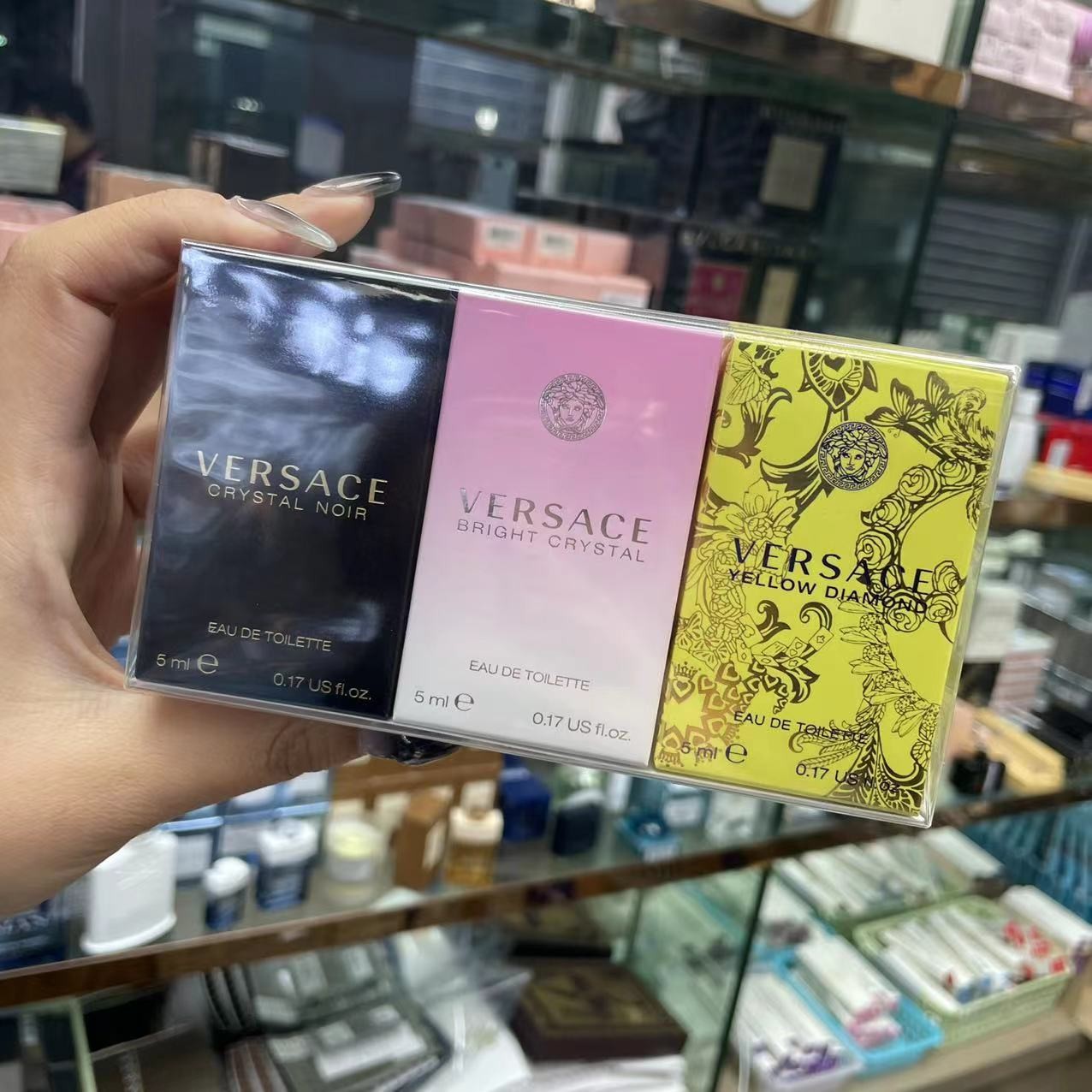 Versace/范思哲香水组合5ml*3【付邮试用】