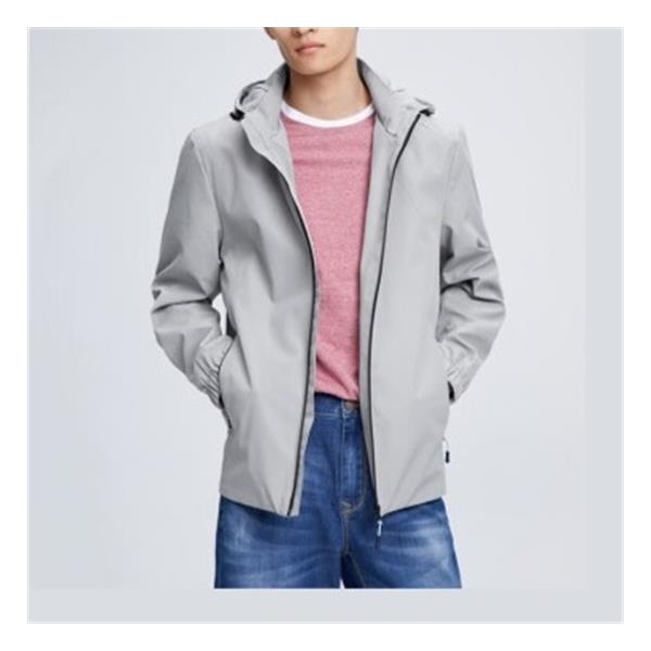 帕菲迪外套休闲夹克冲锋衣男士男款户外连帽1E100A