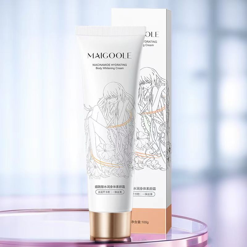 【双11精选】MAIGOOLE烟酰胺身体素颜霜芳香气味保湿温和修饰100g
