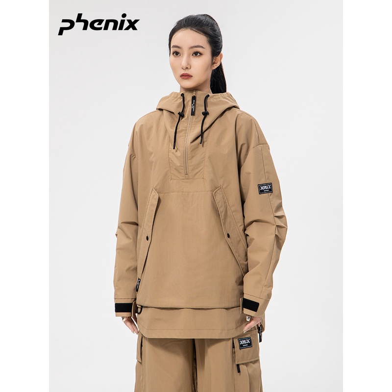 phenix菲尼克斯滑雪服女单板23雪季新品连帽户外防风防水男士卫衣