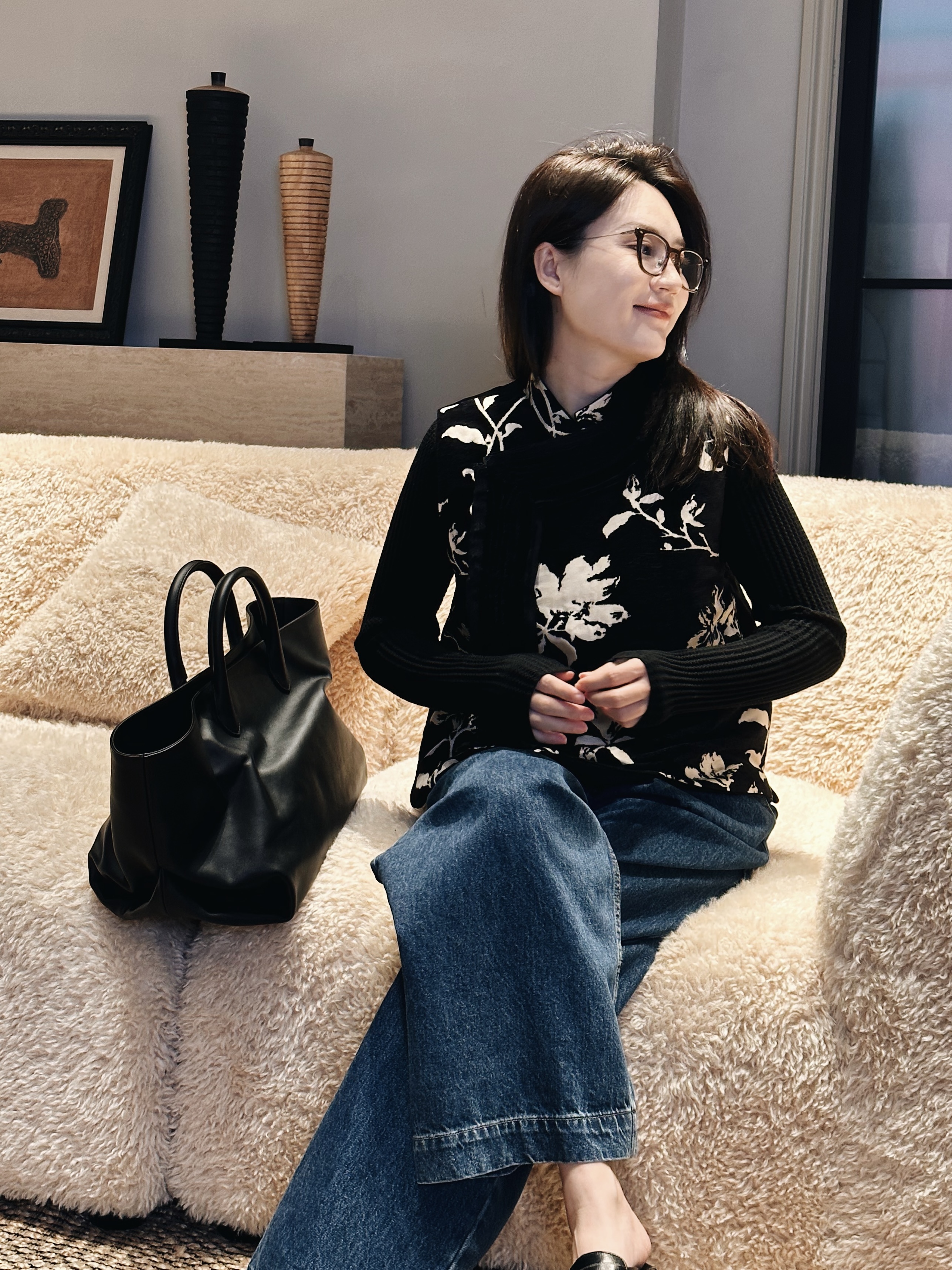 「KINDNESS‘CAI」 欢喜重工植绒全手工国风定制马甲