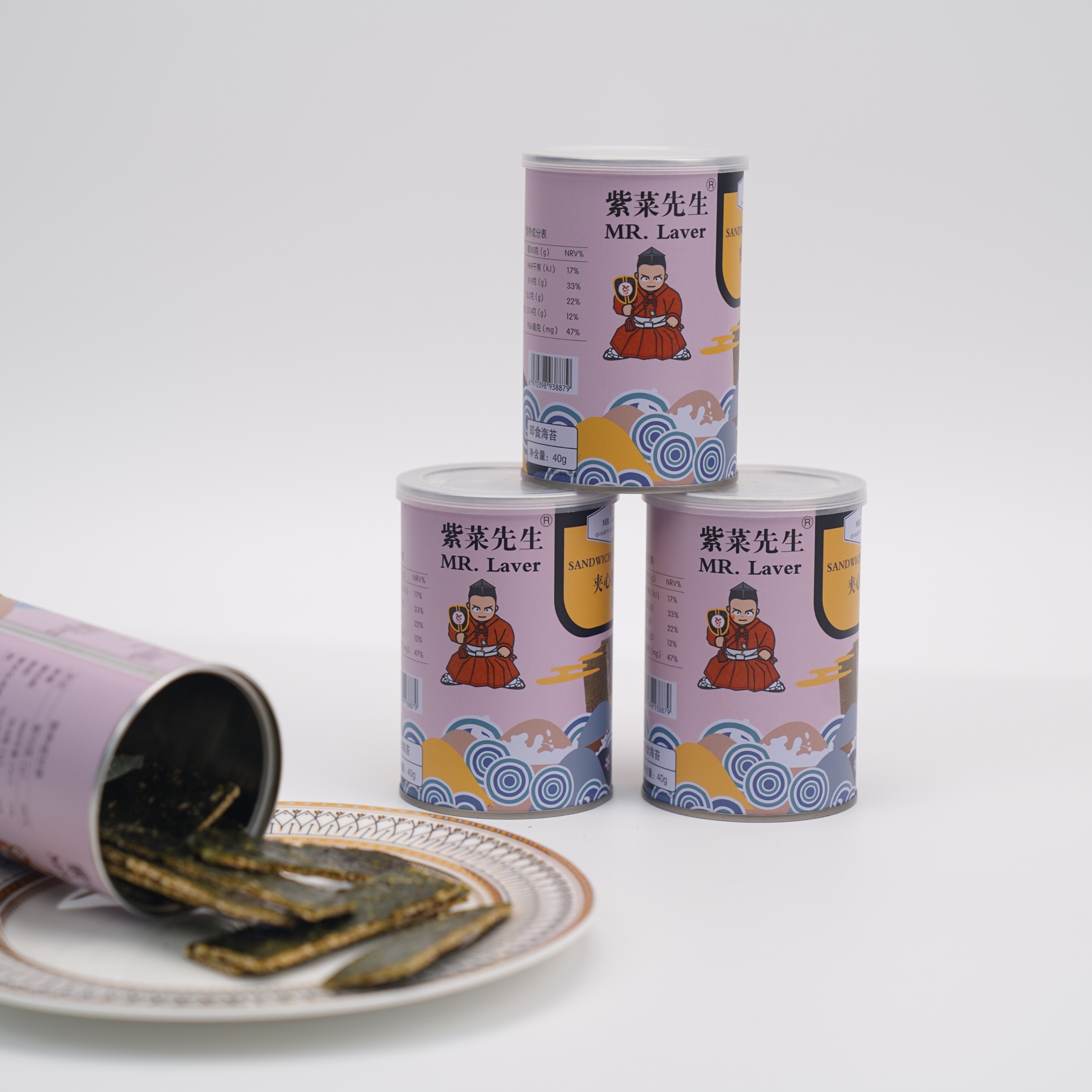 德承行广东紫菜饼干40g