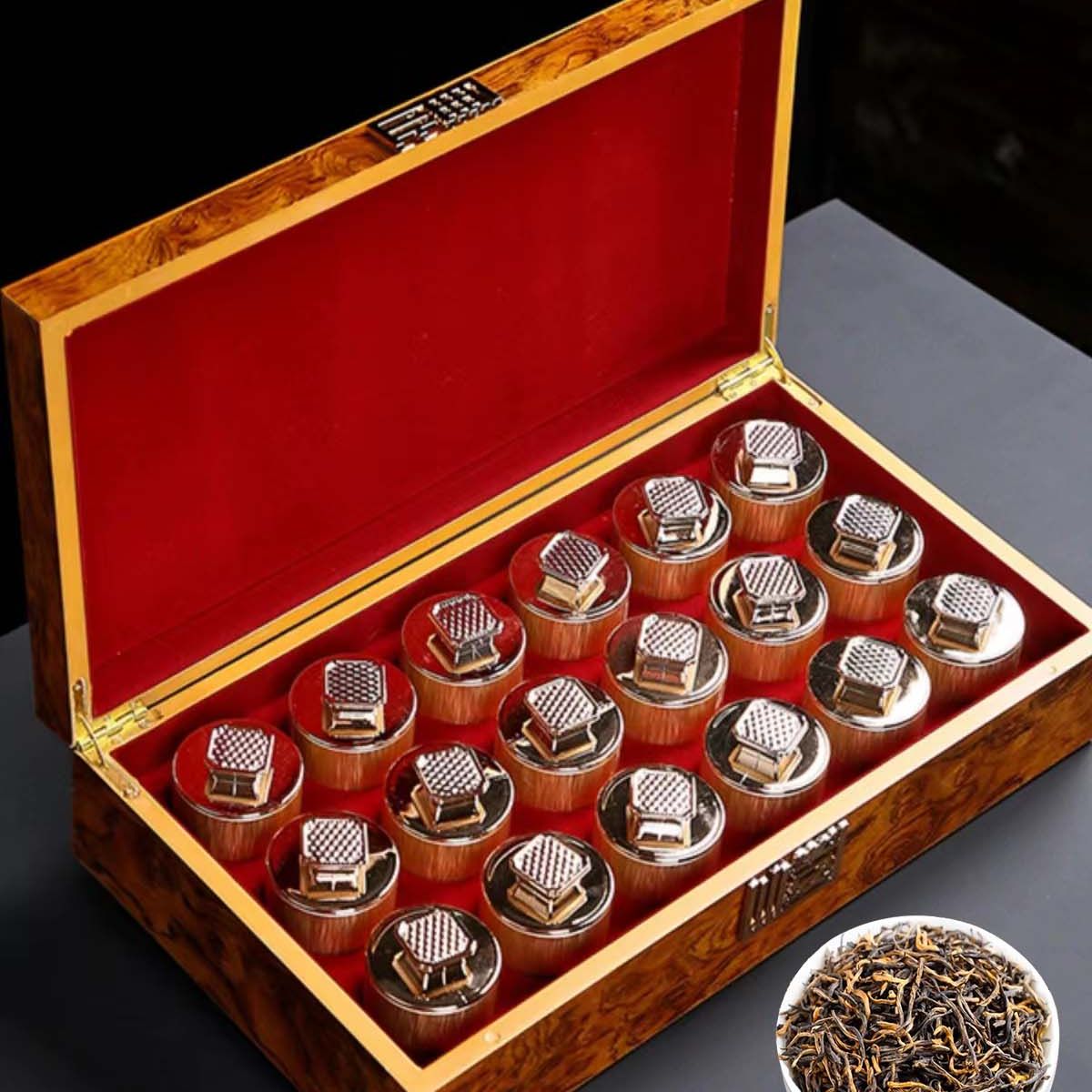 【酸枝木】金骏眉红茶 新茶蜜香型一级黑芽金骏眉茶叶礼盒装