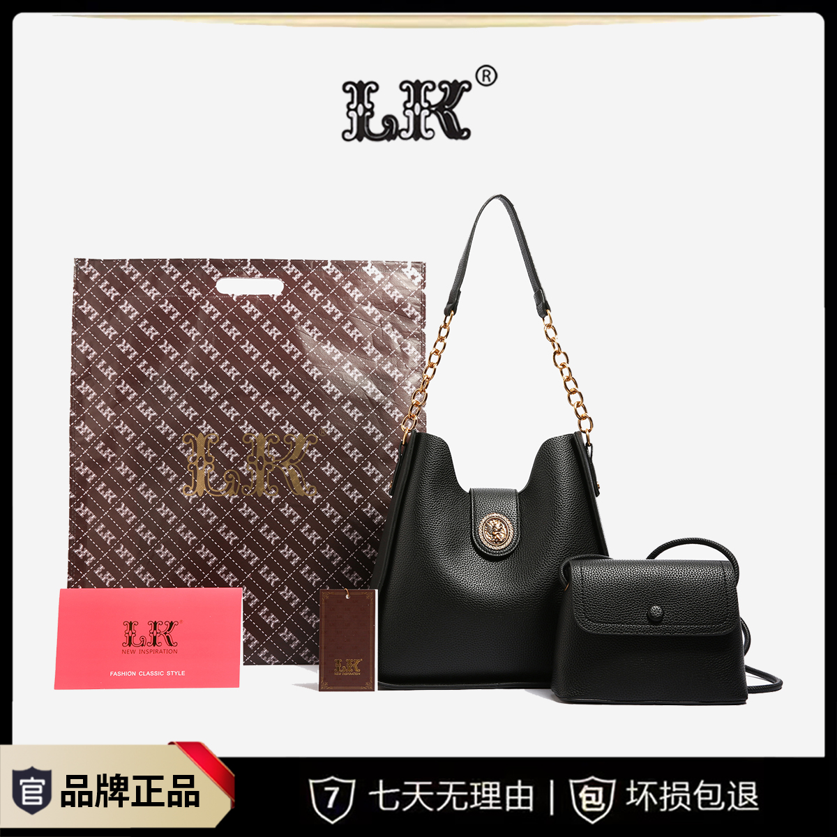 2023秋冬新款时尚百搭简约女士单肩斜挎水桶包051