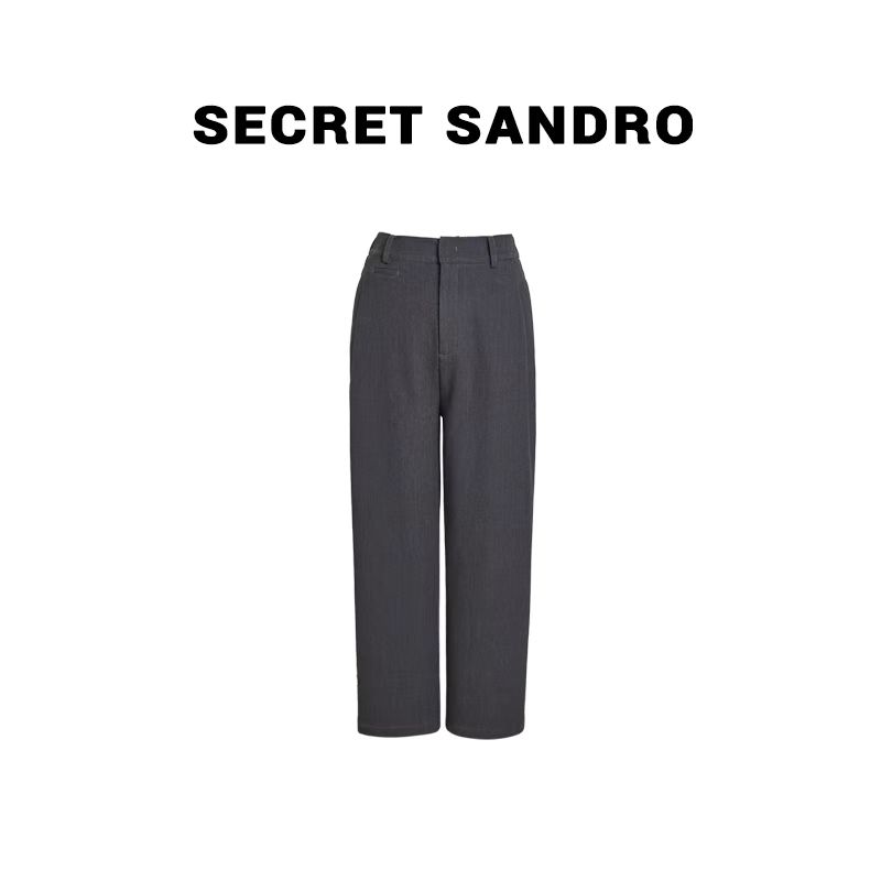 【冬日西裤】Secret Sandro 鸥纪儿 裤子 K82220244R