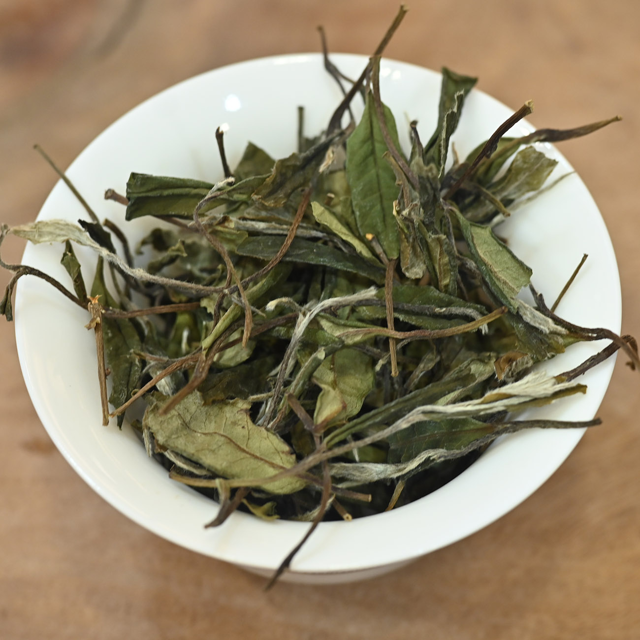 【老缪坊】大白甜2020年荒野白毛茶华茶一号250g 高山福鼎白茶