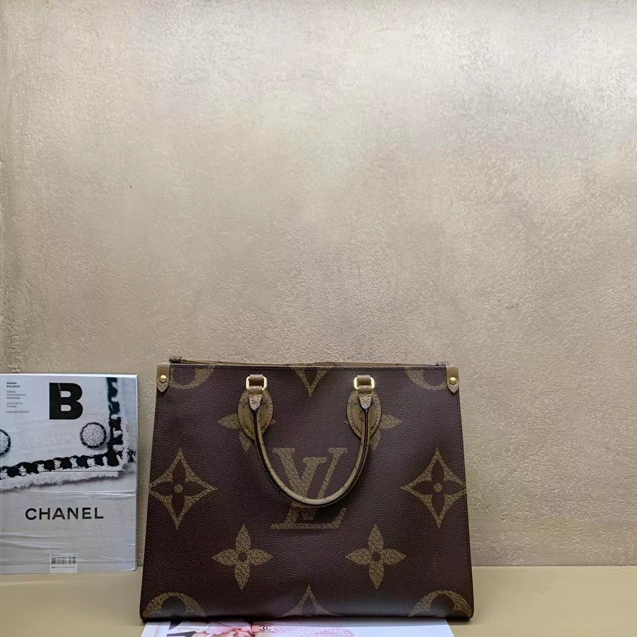 95新  拆 壹臻中古/LV onthego 中号 20年 37753933