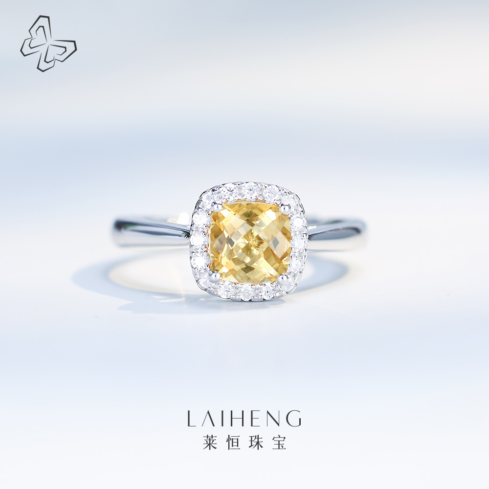 黄水晶戒指（开口）  234152