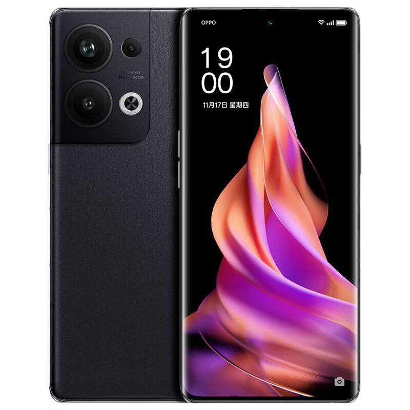 准新品 OPPO Reno9 6400万水光人像镜头120Hz OLED曲面屏