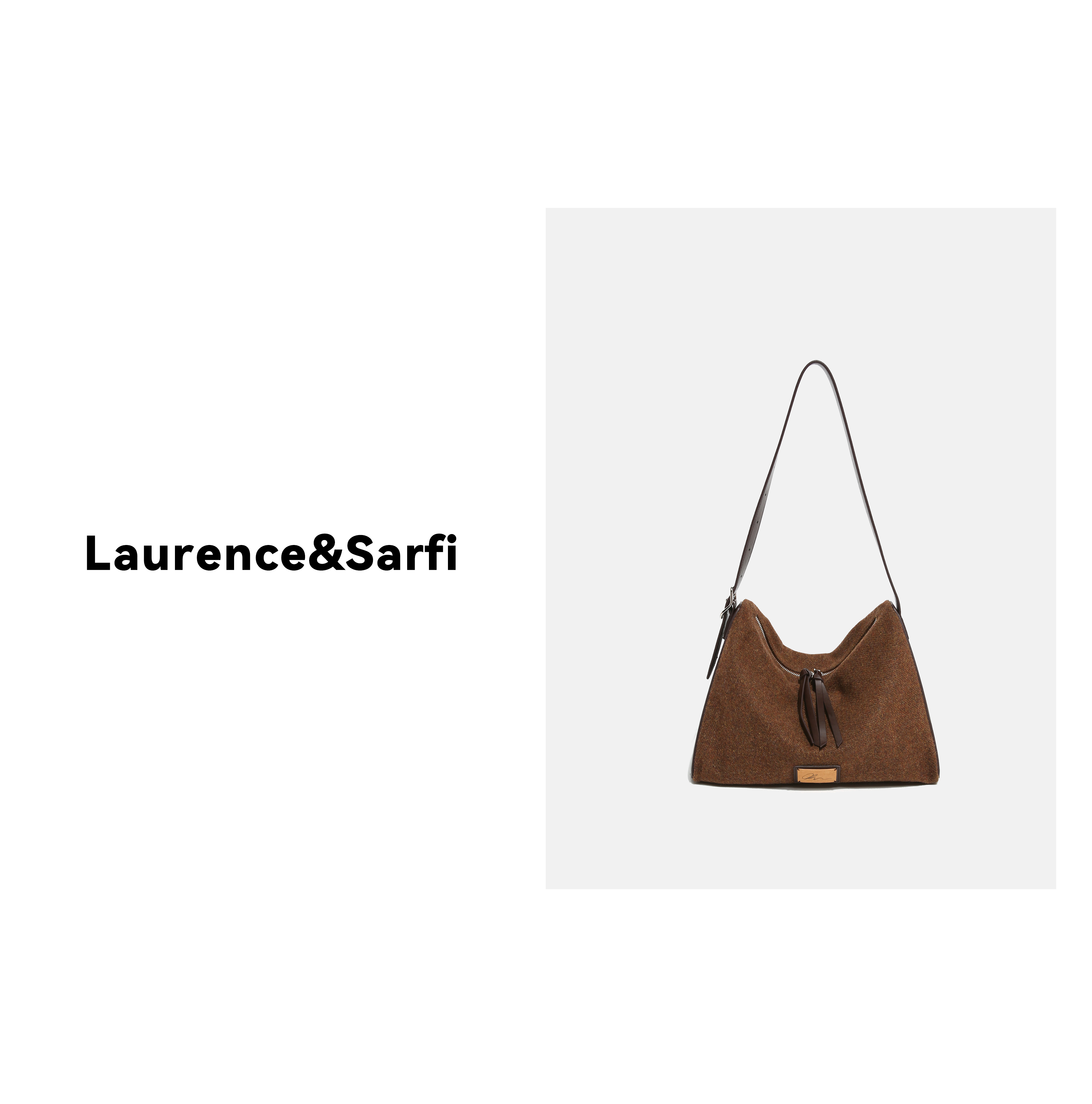 LaurenceSarfi 路易赛菲【官方正品】骆马绒盛宴系列唐古拉单肩包