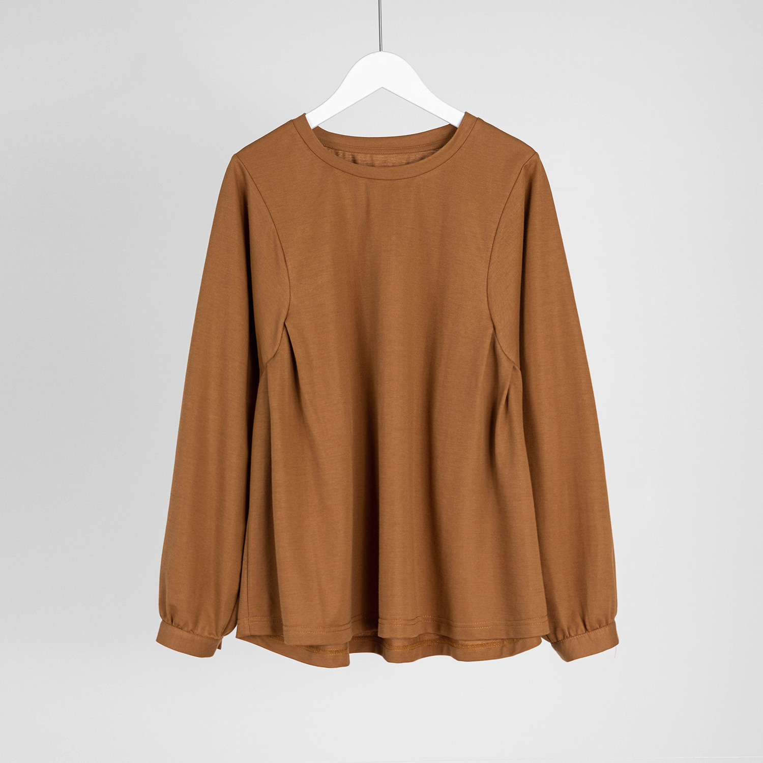 （几里与麻）秋搭闺蜜气质百搭工作装衬衫 衣长65 胸围110 084209